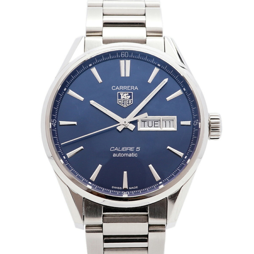 TAG Heuer Carrera Calibre 5 Day-Date WAR201E.BA0723 Blue Dial Men's Watch